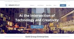 Desktop Screenshot of gold-group.com